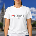 T-shirt I love badecon-le-pin