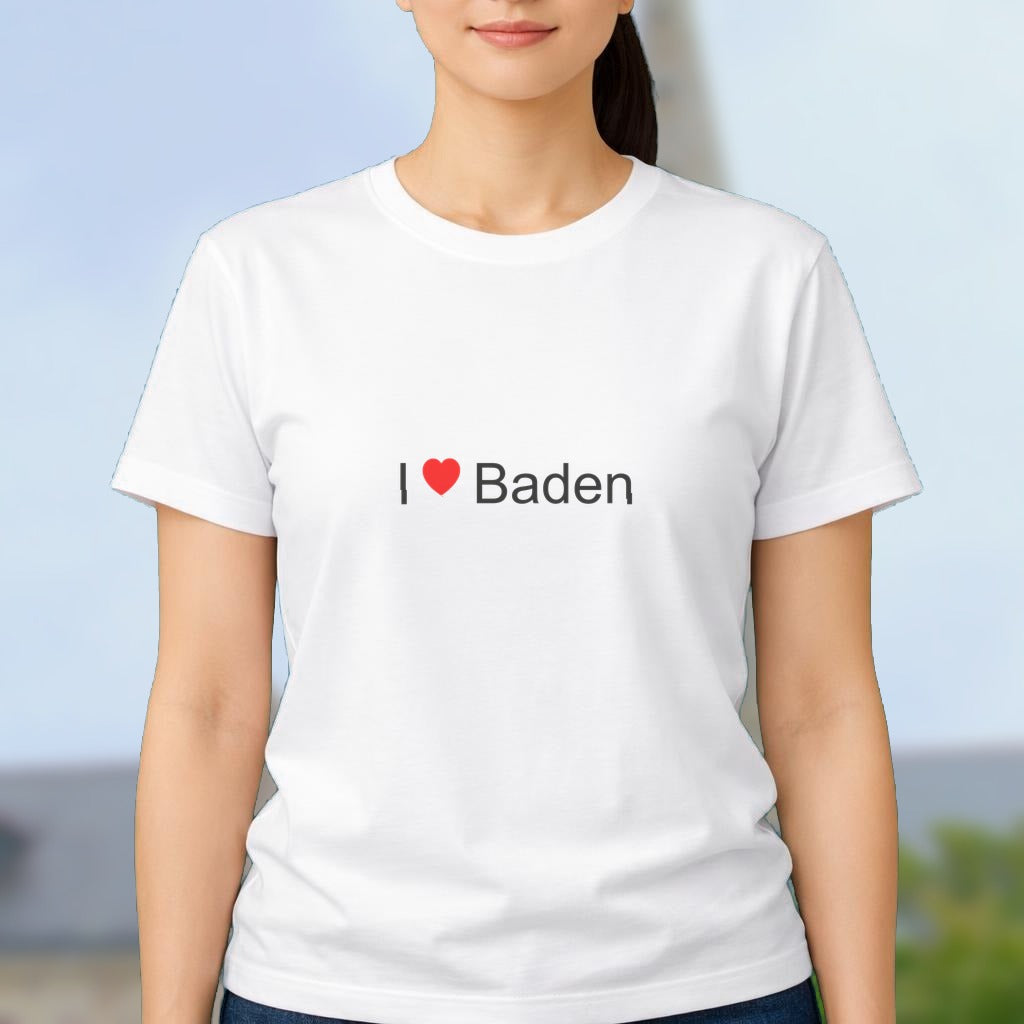 T-shirt I love baden