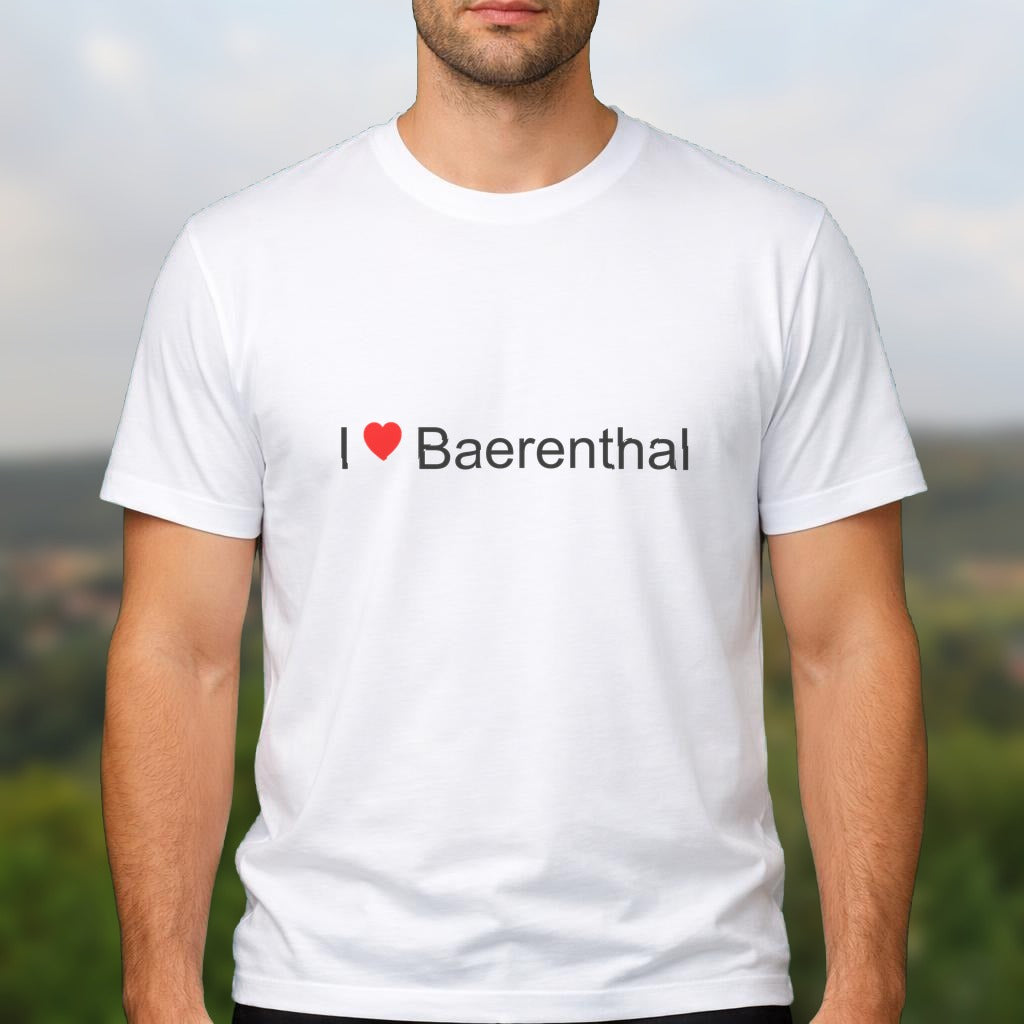 T-shirt I love baerenthal
