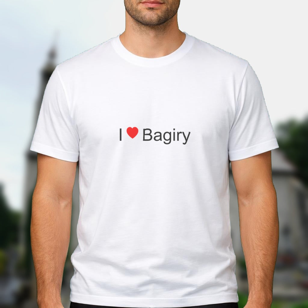 T-shirt I love bagiry