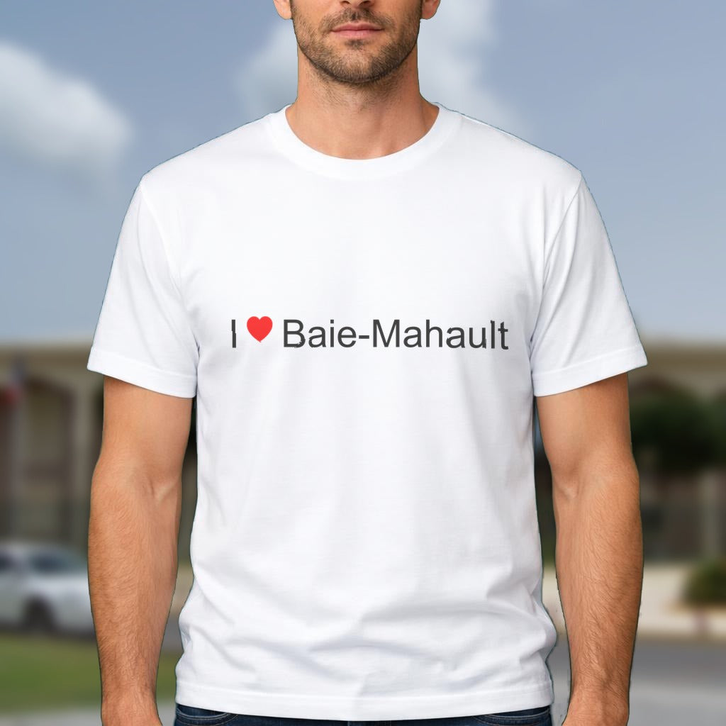 T-shirt I love baie-mahault