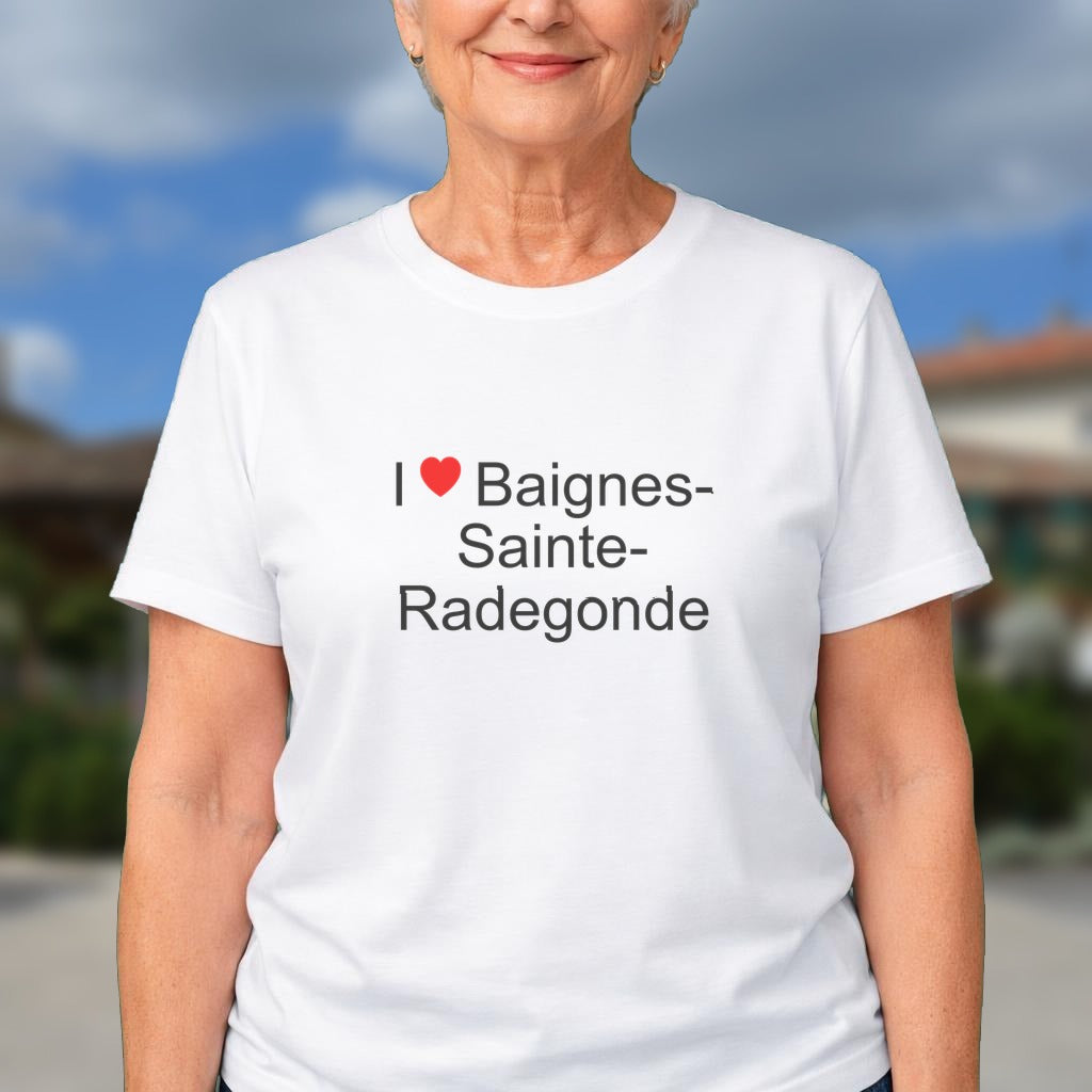 T-shirt I love baignes-sainte-radegonde