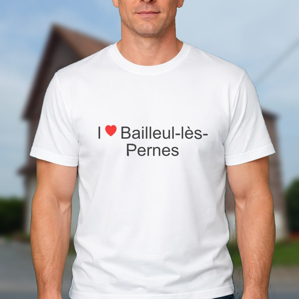 T-shirt I love bailleul-lès-pernes