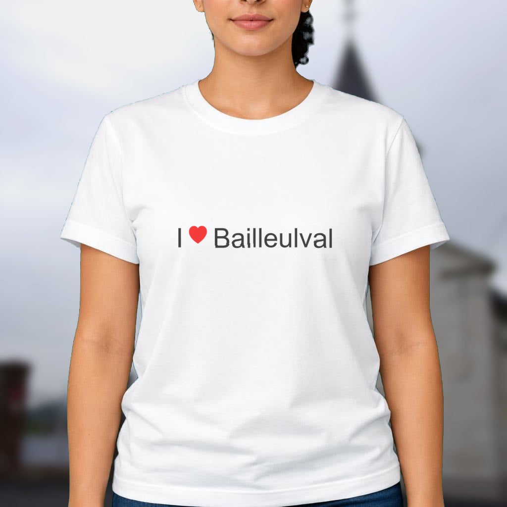 T-shirt I love bailleulval