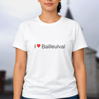 T-shirt I love bailleulval