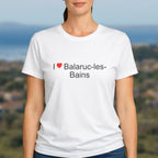 T-shirt I love balaruc-les-bains