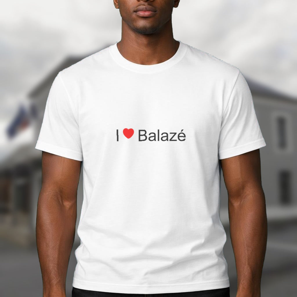 T-shirt I love balazé