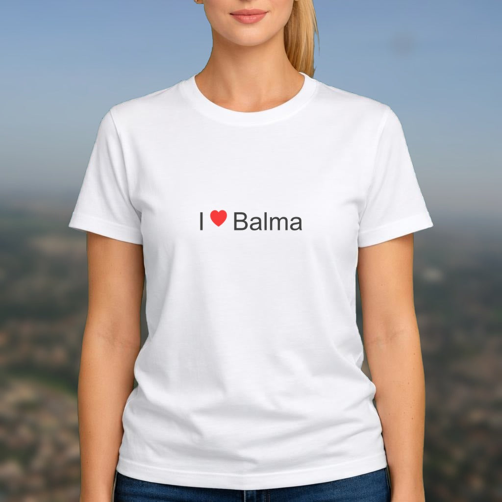 T-shirt I love balma