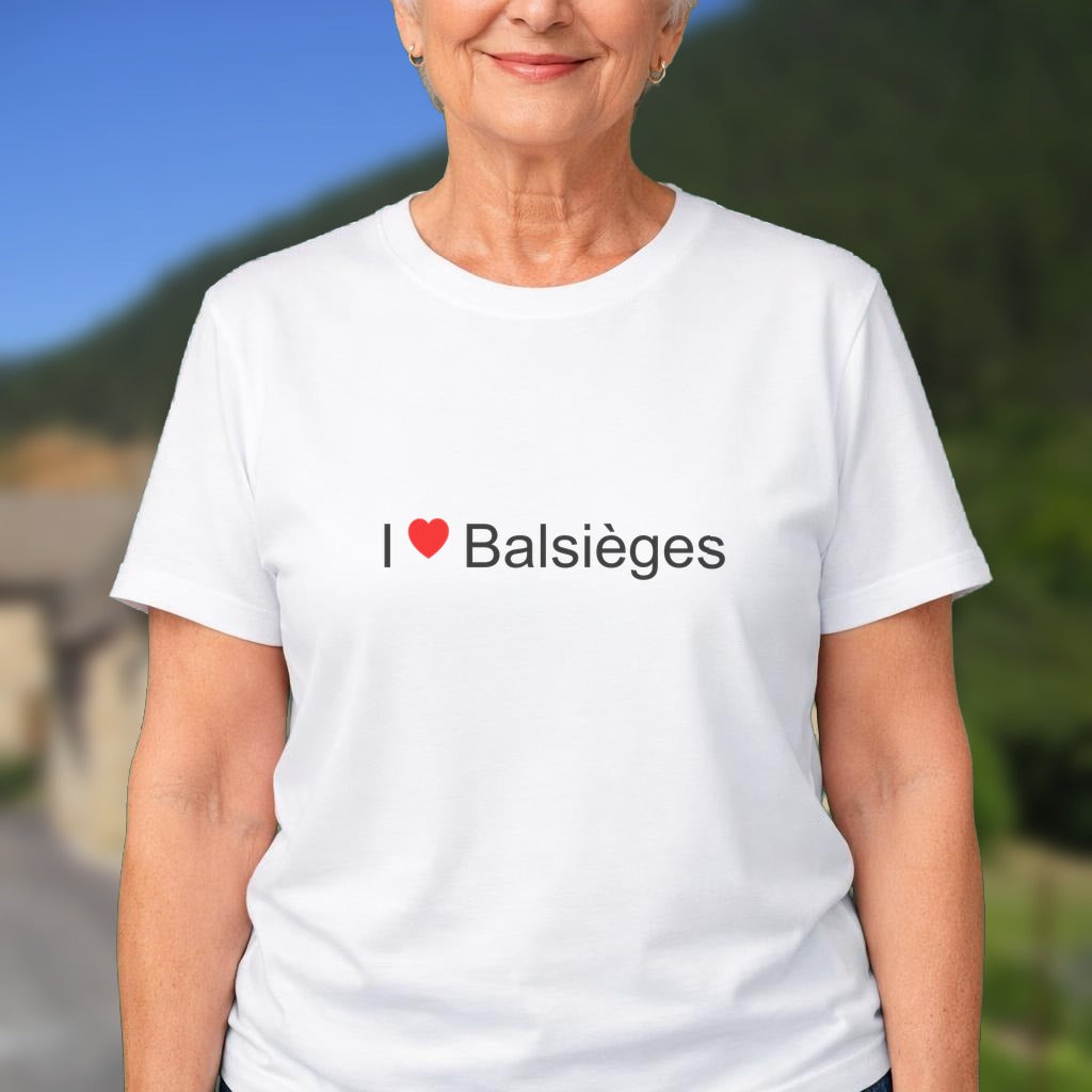 T-shirt I love balsièges
