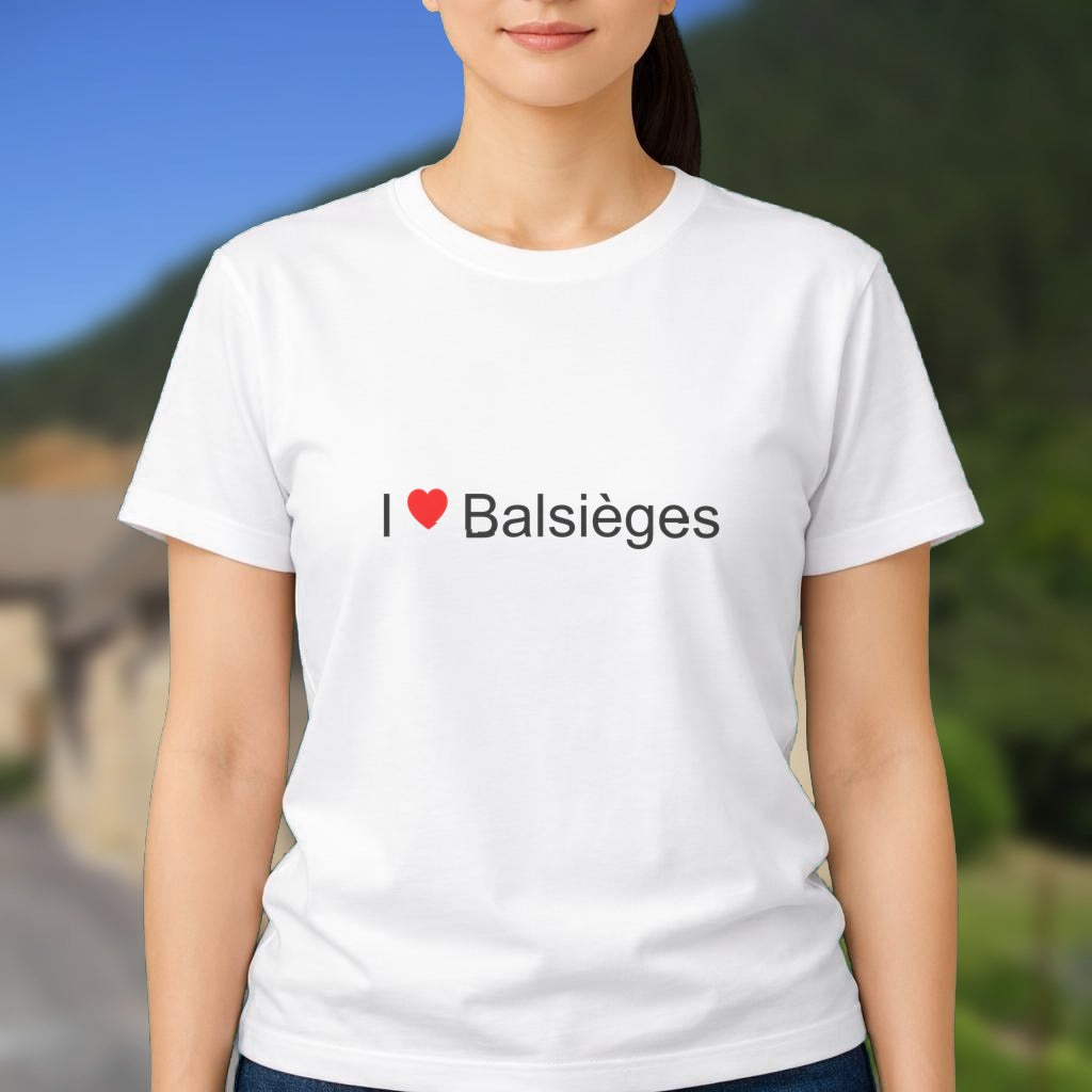 T-shirt I love balsièges