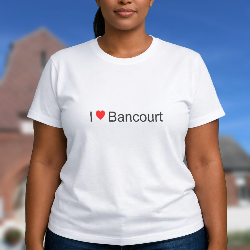 T-shirt I love bancourt