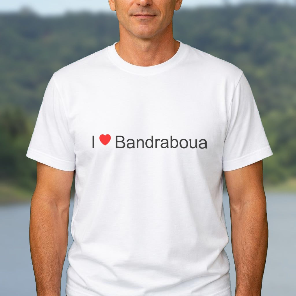 T-shirt I love bandraboua