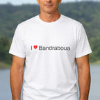 T-shirt I love bandraboua