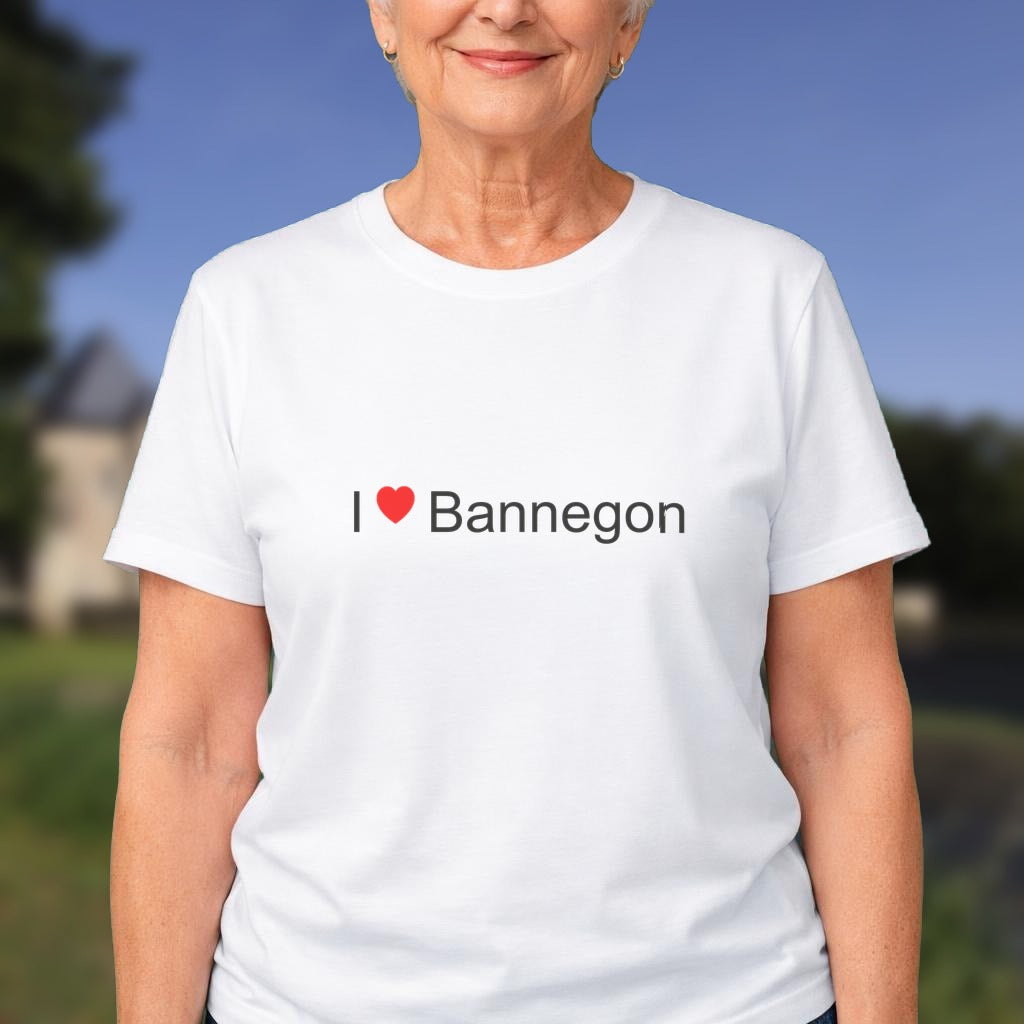 T-shirt I love bannegon