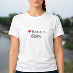 T-shirt I love bar-sur-seine