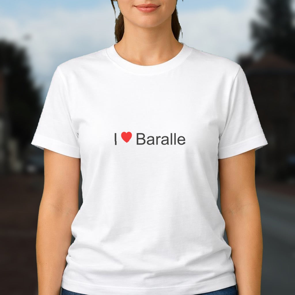 T-shirt I love baralle