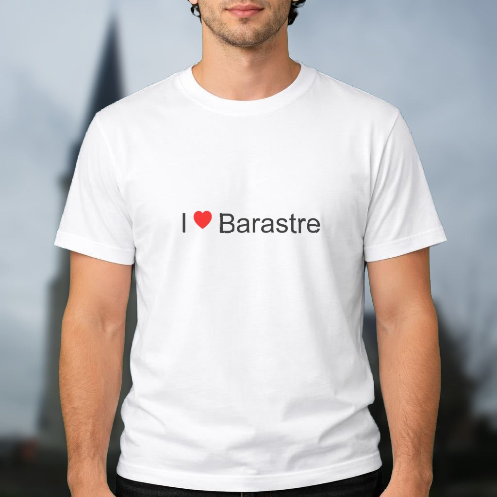 T-shirt I love barastre