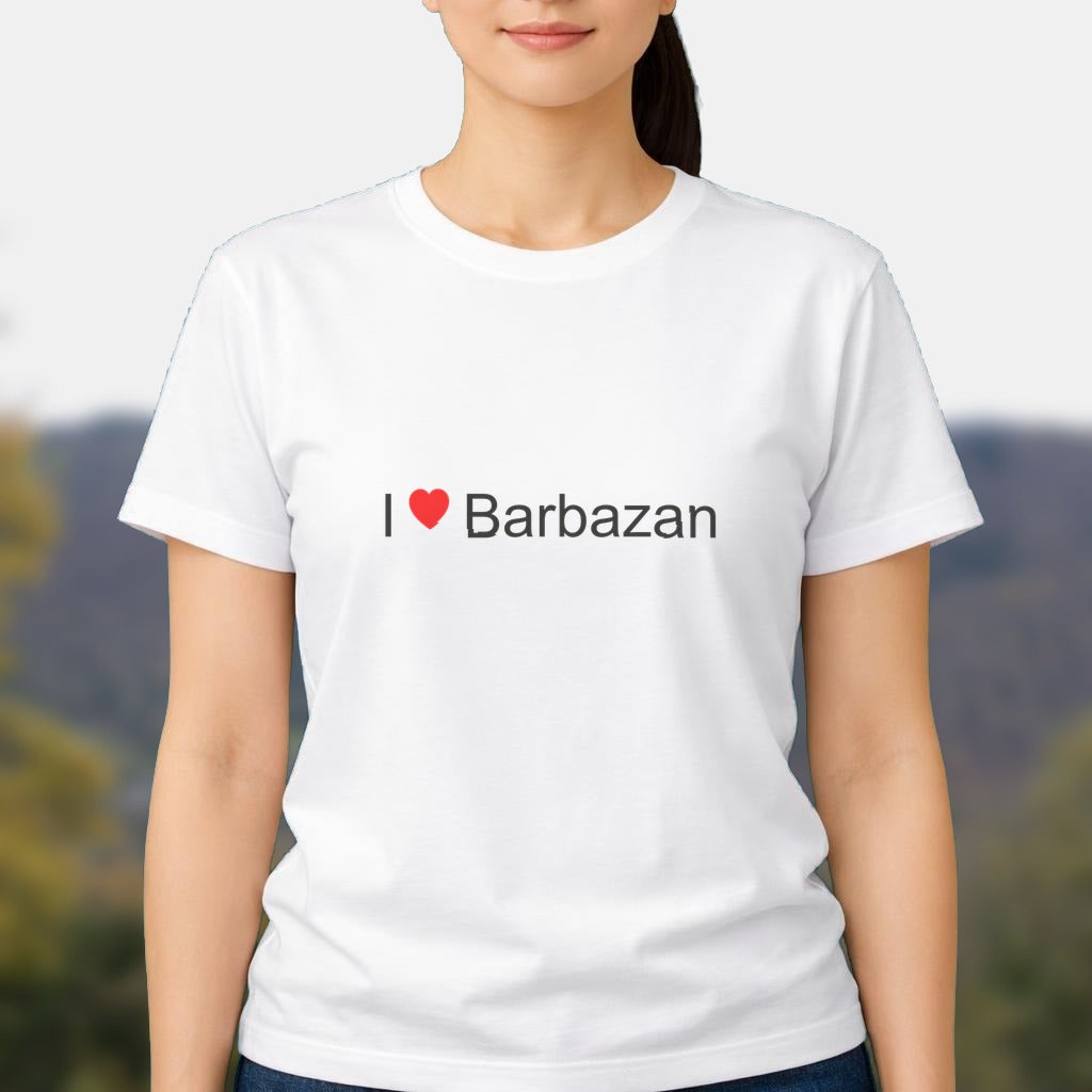 T-shirt I love barbazan