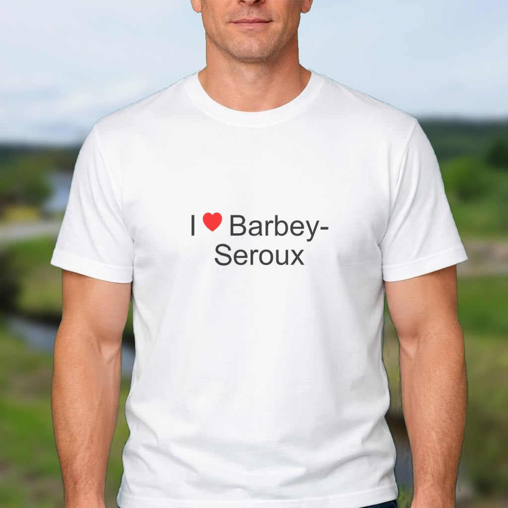 T-shirt I love barbey-seroux
