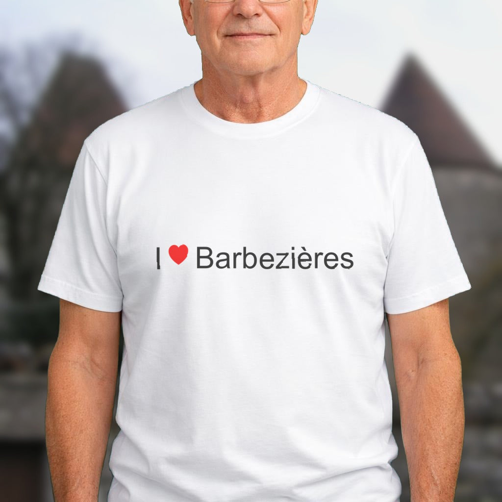 T-shirt I love barbezières
