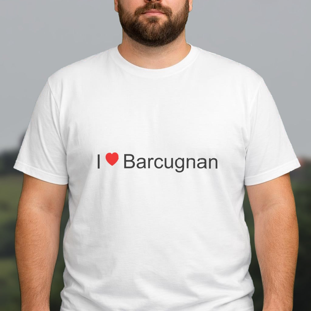 T-shirt I love barcugnan