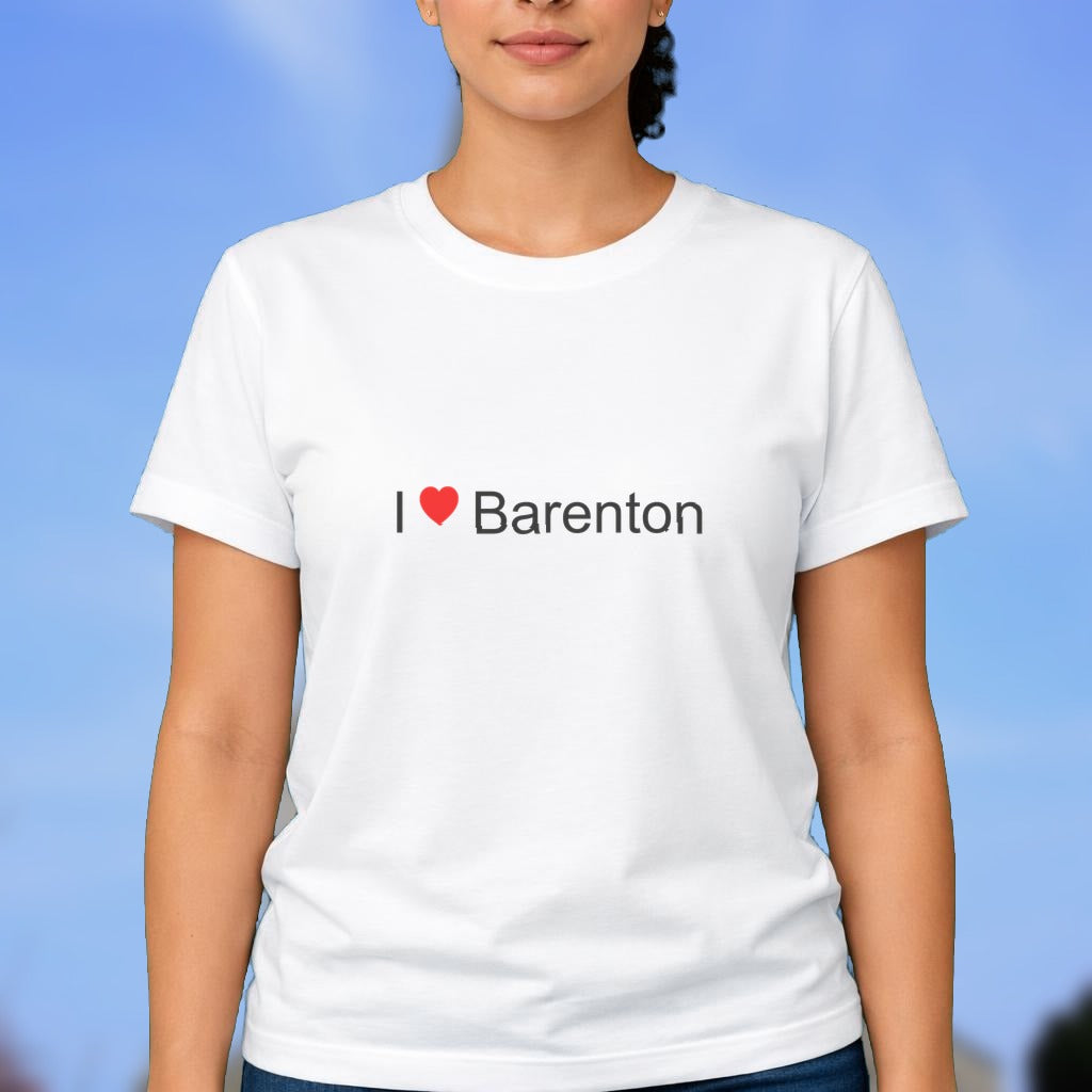 T-shirt I love barenton