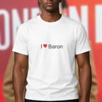 T-shirt I love baron