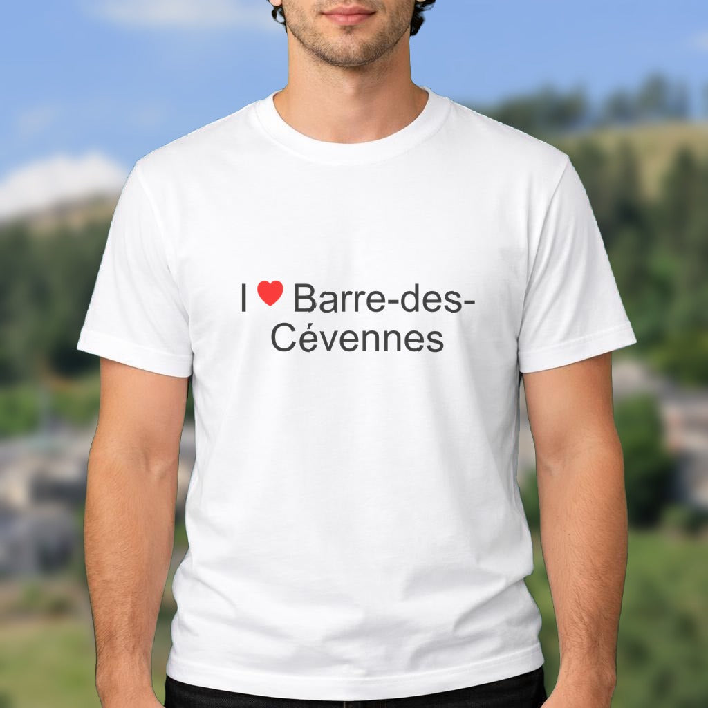 T-shirt I love barre-des-cévennes