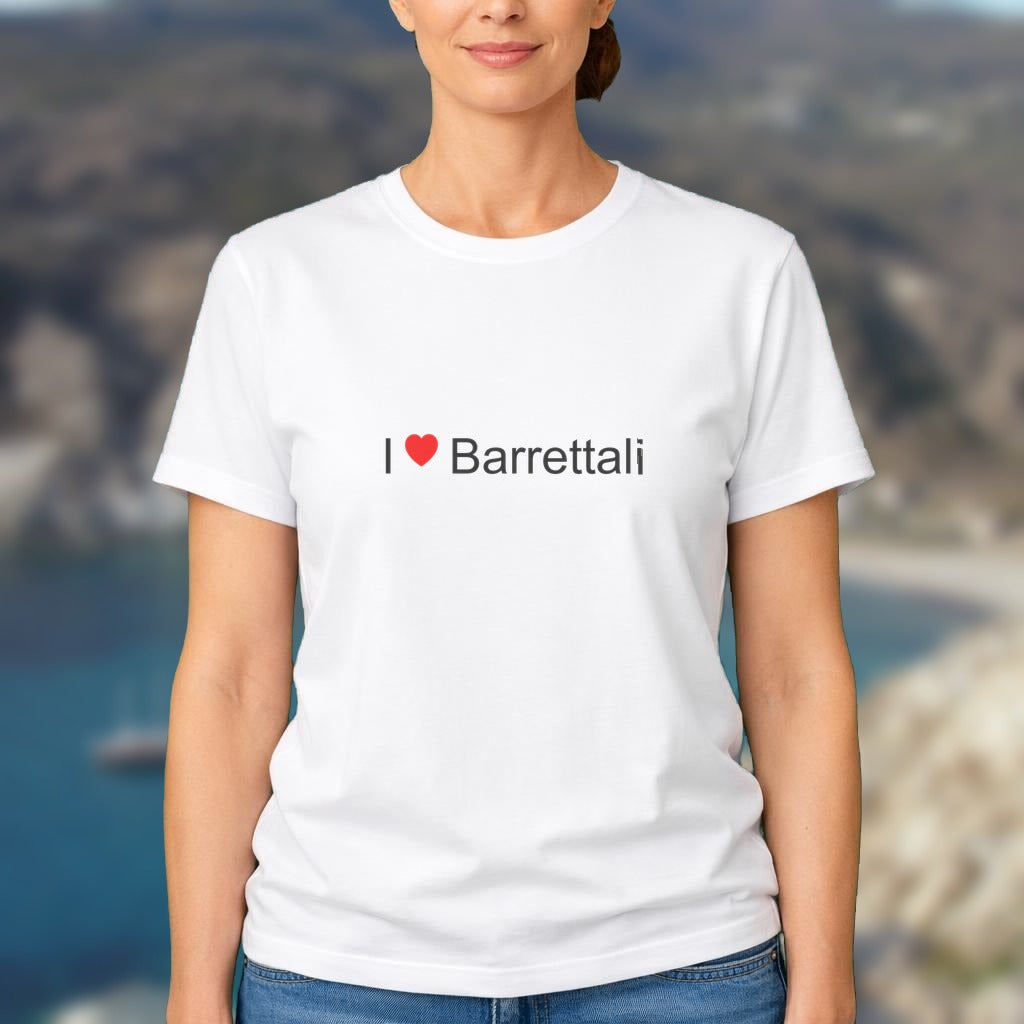 T-shirt I love barrettali