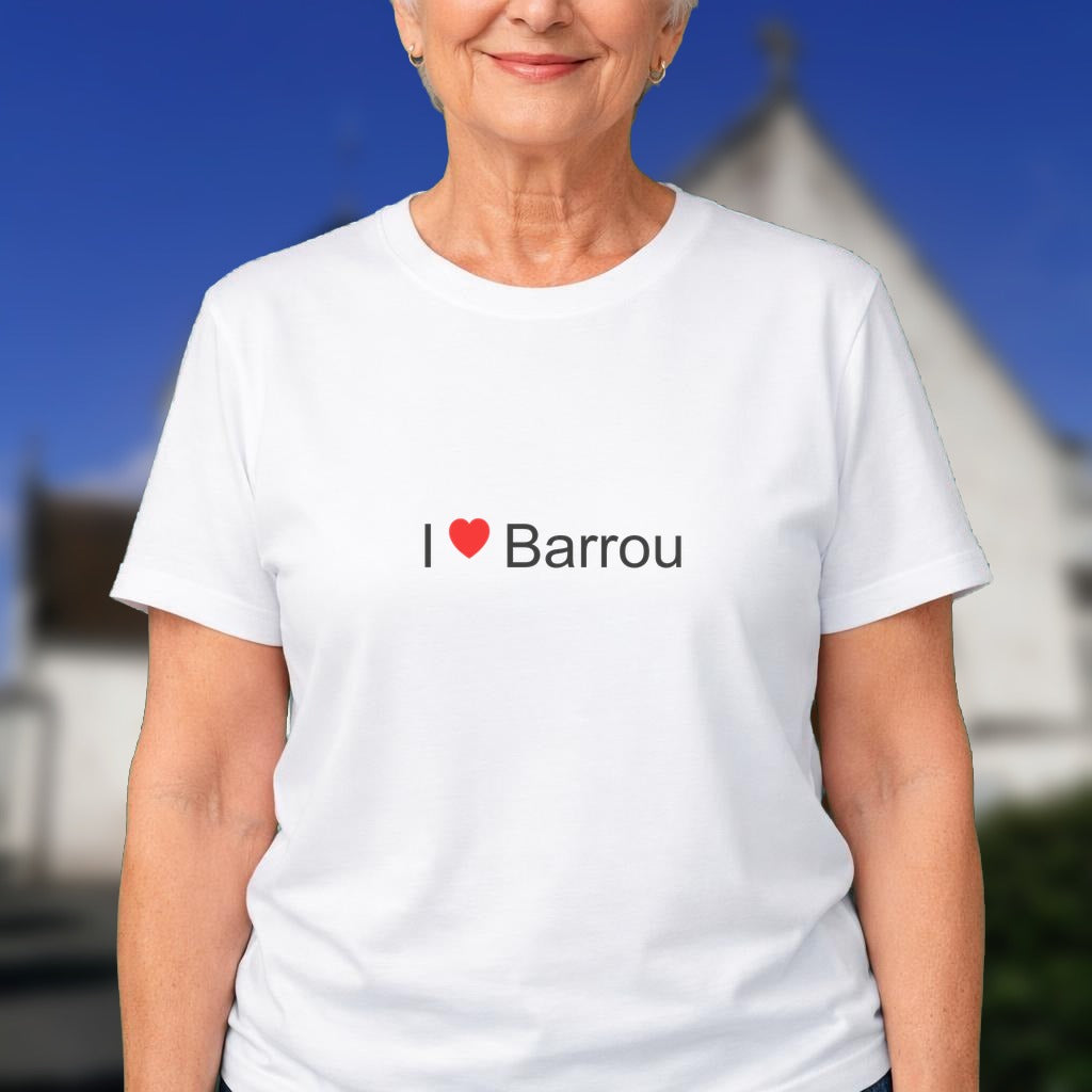 T-shirt I love barrou