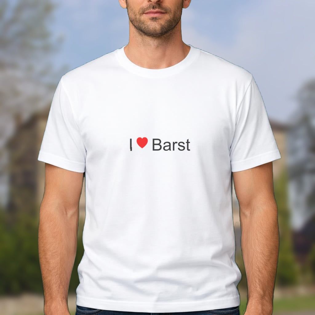 T-shirt I love barst