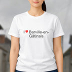 T-shirt I love barville-en-gâtinais