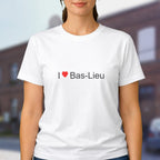 T-shirt I love bas-lieu