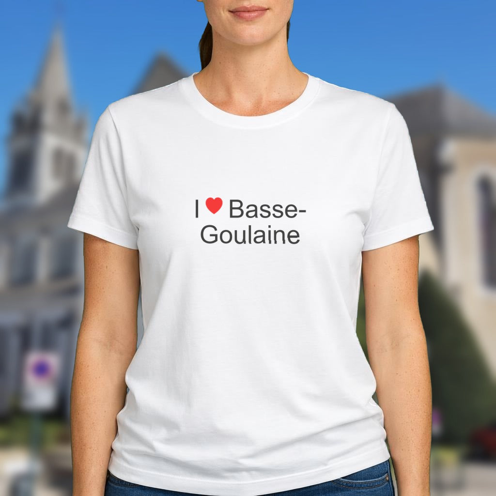 T-shirt I love basse-goulaine