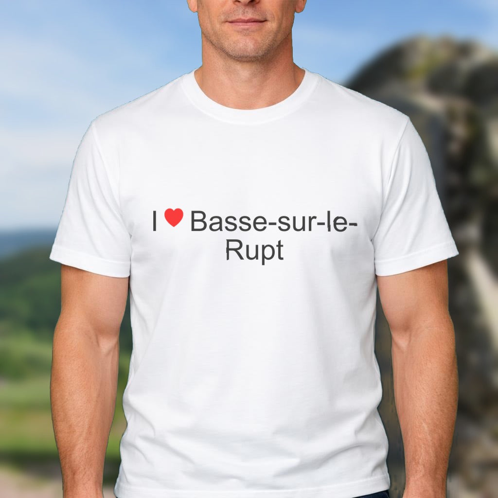 T-shirt I love basse-sur-le-rupt