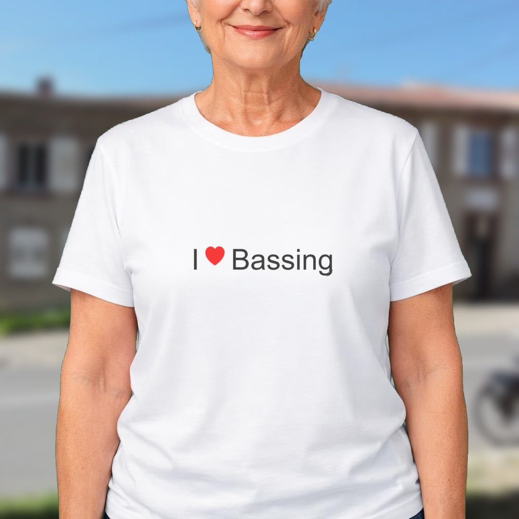 T-shirt I love bassing
