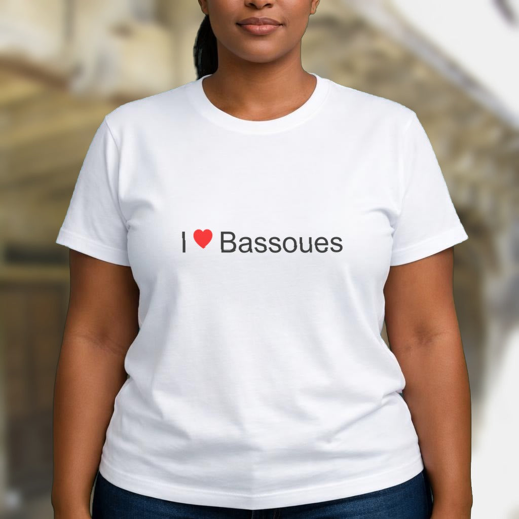 T-shirt I love bassoues