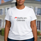 T-shirt I love batilly-en-gâtinais