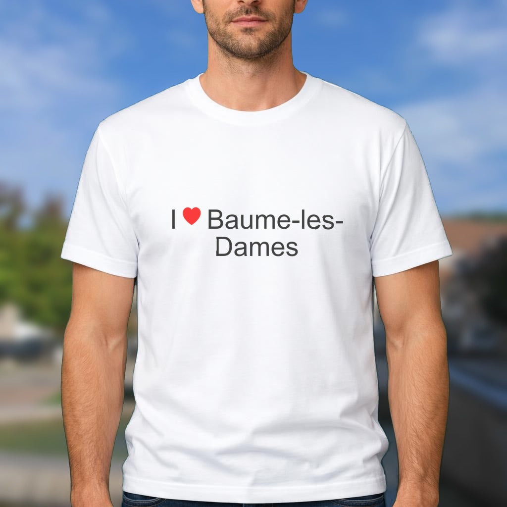 T-shirt I love baume-les-dames