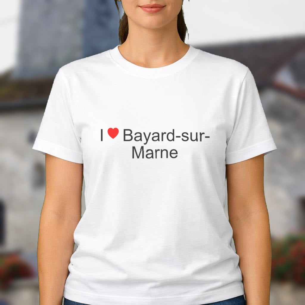 T-shirt I love bayard-sur-marne