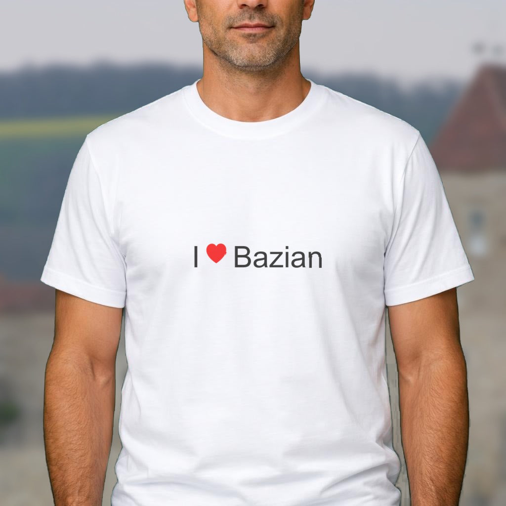 T-shirt I love bazian