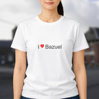 T-shirt I love bazuel