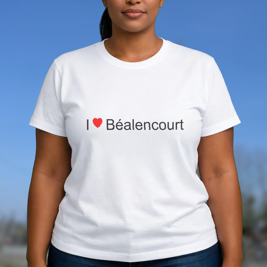 T-shirt I love béalencourt