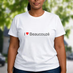 T-shirt I love beaucouzé