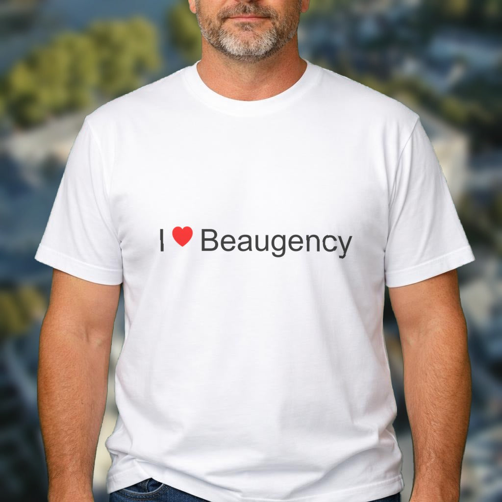 T-shirt I love beaugency