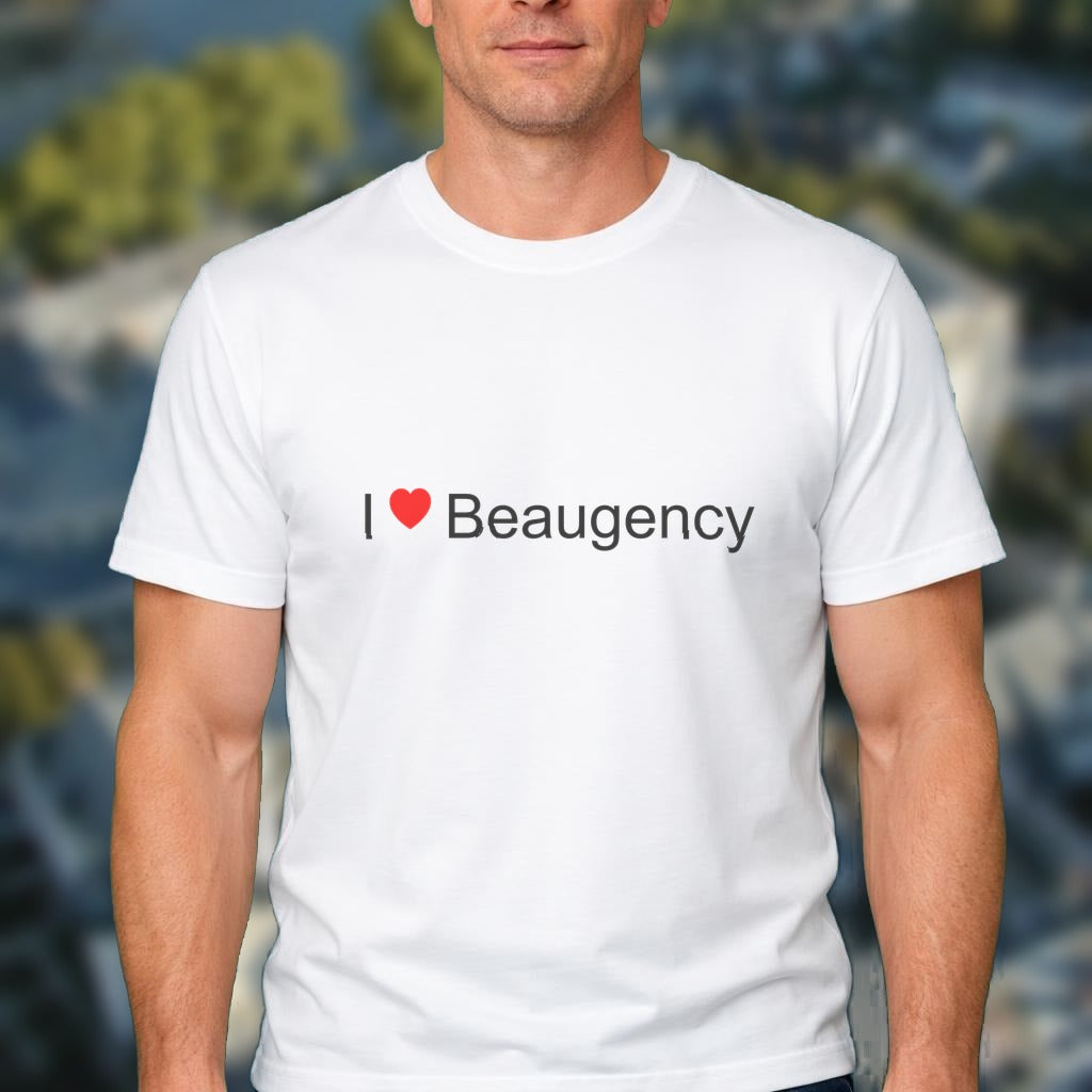 T-shirt I love beaugency
