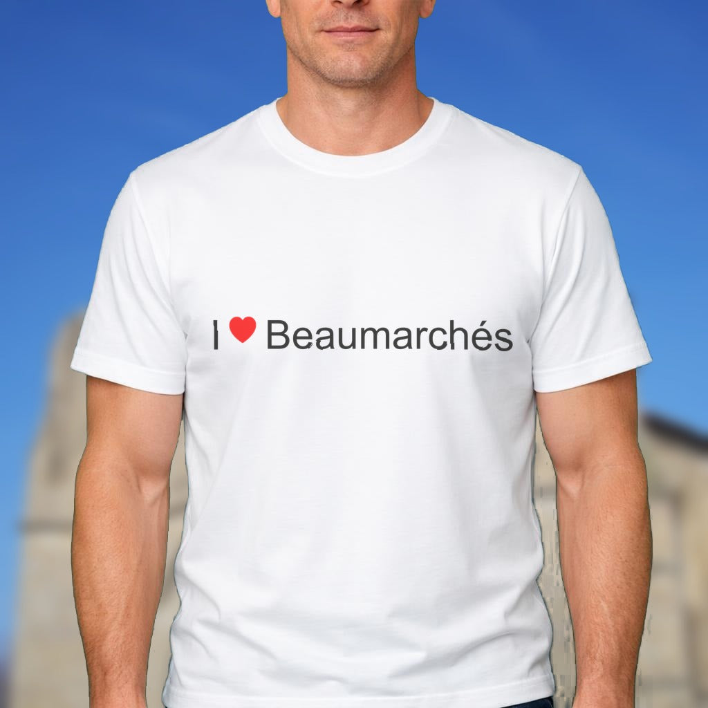 T-shirt I love beaumarchés