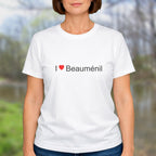 T-shirt I love beauménil