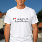 T-shirt I love beaumerie-saint-martin