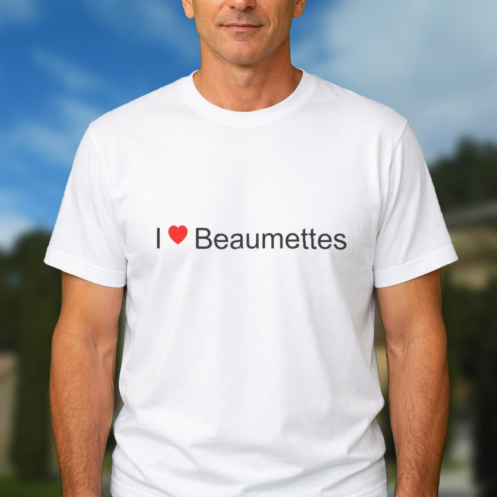 T-shirt I love beaumettes